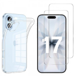Coque pour iPhone 17 et 2 Verres Tremp&eacute; Film Protection Ecran Phonillico&reg;
