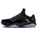 Air Jordan 11 CMFT Low DMP Meeste tossud Must Metallik-Kuld DO0613-007 41