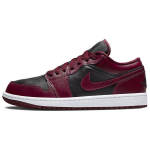 Air Jordan 1 Low Dark Beetroot Naiste Tossud Must Valge DC0774-006 35.5