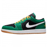 Air Jordan 1 Low SE Christmas Meeste tossud Roheline Malakiit Must DQ8422-300 40