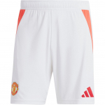 Adidas Manchester United 24/25 Kodu Lihtne Mugav Kootud Jalgpallip&uuml;ksid Meeste Alaosad Valge IU1388 XL