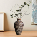 Ceramic Decorative Holder Gift Idea for Flower Display in Various Rooms Height 17cm