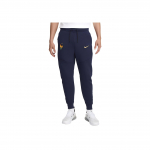 Nike FFF Tech Fleece Logo Loomade Tikand Mugavad Kitsenevad Jalgpalli Kudumiga Jooksup&uuml;ksid Meeste Jooksup&uuml;ksid Must Sinine FJ8284-498 2XL