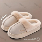 Mood Talvine Disainer Kingad Platvorm kohevad Sussid Naiste Maja Korterid Mood Pehmed Naiste Kodu Elegantsed vabaajajalatsid Suured 44-45 aprikoosi