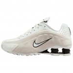 Nike Shox R4 Summit White Light Orewood Brown Naiste tossud Must HQ7739-100 37.5