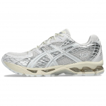 ASICS Gel Nimbus 10.1 Valge Puhta H&otilde;bedaga Unisex Tennised 1203A761-100 41.5
