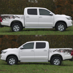 Auto kleebis Pikapi kastik&uuml;lje dekaal Mitsubishi L200 Triton Nissan Navara Ford F150 universaalne