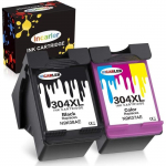CARTOUCHE IMPRIMANTEIncarler 304 XL Remanufactureacuted Cartouche Encre Compatible avec HP 304XL pour HP Deskjet 2620 3720 2630 366