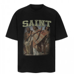 Streetwear Kirjad Graafiline Must T-s&auml;rk Puuvill Unisex Topid T-s&auml;rgid Suvine L&uuml;hikeste Varrukatega T-s&auml;rk XXL must