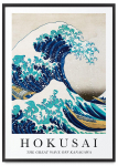 Plakat Hokusai wielka fala 21x30 cm