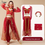 Printsess Jasmiini k&otilde;hutantsu kost&uuml;&uuml;m - Eksootiline India stiilis esinemiskomplekt t&auml;iskasvanutele Large