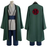 HOLOUN Anime Tsunade Cosplay Kost&uuml;&uuml;m Tikand Haori Top P&uuml;ksid V&ouml;&ouml; Halloweeni J&otilde;ulukink Cos Konventsioon XS（old）