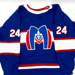 Shane Hollander 24 Montreal Metros Crewneck Sweatshirt TV Kuum Rivaliteet Tr&uuml;kiga Pulloverid Pikkade Varrukatega Meeste Naiste R&otilde;ivad M blue