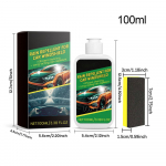 Auto esiklaasi puhastusvahend 100 ml auto&otilde;li kilepuhastusvahend, pihusti mitmeotstarbeline triibuvaba auto aknapuhastusvahend maasturi klaaside navigeerimiseks