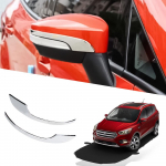 2 tk Auto tahavaatepeegli k&uuml;ljekatte kriimustusvastane dekoratiivkleebis Ford Ecosport 2013 - 2025 jaoks ABS kroomitud stiilitarvikud h&otilde;be