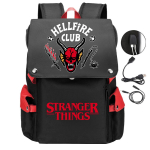 Stranger Things &Otilde;pilase seljakott, reisikott 48*34*21cm gray