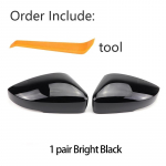 Rearview Side mirror cover caps shell Replacement for Volkswagen VW Polo MK5 5 6R 6C 2009-2017 must