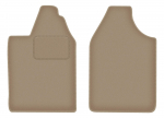 Dywaniki samochodowe welurowe do: Aixam City microcar (2015-) beżowe
