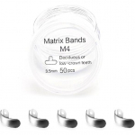 Hambaosaline maatriksis&uuml;steem, Hambaosalised kontuuritud maatriksid T&auml;itemaatriksiribad, Osaline kontuuritud metallmaatriks, Nikkel-titaanklamber 50pcs 3.5mm