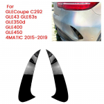 Tagumise kaitseraua spoiler &otilde;hutusava liist Mercedes Benz GLE Coupe C292 GLE63S GLE400 GLE450 4MATIC AMG 2015- jaoks Gloss Black