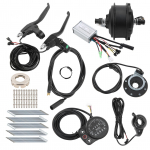36V 250W 20-tolline elektriratta &uuml;mberehitusosade komplekt kontrolleriga KT-900S ja rattam&otilde;&otilde;dikuga Front-wheel drive