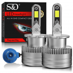 2 tk 60000 lm D3S LED-esitulede pirnid D1S D2S D4S D1R D2R D3R D4R Turbo LED CSP tuled BMW Benz Volvo lambile Canbus 120W Esitule 6500K D4S/D4R