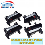1/2/4 pcs Chrome Interior Door Handle Front or Rear Left or Right For Subaru Impreza Forester BRZ WRX STI Crosstrek FR-S 2.0L 1 Pcs Right Side