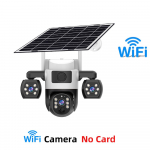 V380 Pro WiFi P&auml;ikesekamera V&auml;listingimustesse Kolme Objektiiviga PIR Inimese Tuvastus &Ouml;ine N&auml;gemine PTZ Traadita IP-kaamerad CCTV Turvakaitse Wifi Camera