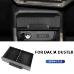 for Dacia Duster 3 2024 2025 Container Keys Tidying Dacia Duster3 Car Storage Central Control Storage Box Interior Accessories for Dacia Duster 3
