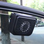 Auto p&auml;ikeseenergial t&ouml;&ouml;tav ventilaator Aknaventilaator K&uuml;lmem &otilde;huava Jahutus&otilde;hu ringlej Automaatne jahutus Auto ventilaator Veoauto s&otilde;idukile Amagi