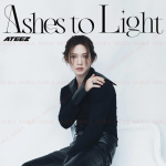 ATEEZ JAPAN 2. t&auml;ispikk album Ashes to Light K&Otilde;IK vers. SULETUD CD AMETLIK YEOSANG ver. gray