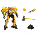 Transformeeruvad robotm&auml;nguasjad Auto Sulam Plastik Anime Film Bumblebee Tegevuskuju Seeria Laste S&uuml;nnip&auml;evakingitus