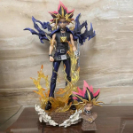28cm/11.02in Yugi Muto kuju Dark Game M&otilde;&otilde;tmete kuju Duel Monsters tegevuskujud PVC kuju Kollektsiooni m&auml;nguasjad Kingitused With Box