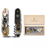 VICTORINOX Sengoku Sumi-e Climber Oda Nobunaga &Scaron;veitsi armee nuga, multifunktsionaalne nuga, kogumisobjekt, katastroofi valmisoleku t&ouml;&ouml;riist, &Scaron;veitsi valmistatud multiriist