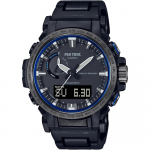Casio Pro Trek kell [Ametlik Jaapani toode] Climber Line Raadiojuhtimisega p&auml;ikesekell Valmistatud biomassplastist PRW-61FC-1JF Meeste Must