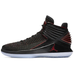 Jordan Air Jordan 32 Bred MJ Day Polsterdus Libisemisvastane Tasakaal Keskmise s&auml;&auml;rega Korvpallijalatsid Meeste Must Punane AH3348-001 43 black
