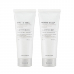 THE FACE SHOP White Seed Exfoliating Foam Cleanser 150ml x 2pcs Set