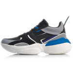 Li Ning Glory 92s Slip Resistant Low top Casual Shoes Unisex Snow Gray AGLP083-8 45