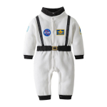 Laste armas astronauti cosplay kost&uuml;&uuml;m kosmoseriiul rompers beebipoistele t&uuml;drukutele v&auml;ikelastele imikutele Halloweeni s&uuml;nnip&auml;evapeo riided 90(12-18M)