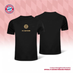 Bayern M&uuml;nchen Must Kuldne Hingav T-s&auml;rk L