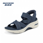 Skechers Naiste libisevad vabaaja hingavad sandaalid 140843 37 tumesinine v&auml;rv