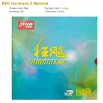 Originaal DHS Neo Hurricane 3 National lauatennise kumm Oranži k&auml;snaga Sinise k&auml;snaga Professionaalne kleepuv Ping Pongi kumm