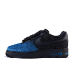 Nike Air Force 1 FOMO Wear resistant And Lightweight Low top Skateboard Shoes Men's Blue CW2288-001(Team358-) 40 black