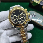 La Jialu Daytona meeste automaatne mehaaniline kell panda sihverplaadiga