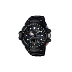 Casio Master Of G-Sea Seeria 200M Veekindel P&otilde;rutuskindel P&auml;ikeseenergia Kvartsmehhanism Vaikrihmaga K&auml;ekell Meeste kellad Must GWN-1000B-1A Black Dial