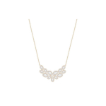 Swarovski Baron Lehekujuline Ripats Kristallkaelakee Naiste kaelakee Kuldne 5350616 Box (Random Color)