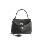 Paris Home Eksplosiivne L&otilde;tv Rodeo Kott Suure Mahutavusega T&otilde;mblukuga Kott Esmaklassiline &Uuml;lipehme Veisenahast T&otilde;mblukuga Kott mini：23*10*8cm gray