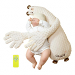 Beebi lohutav peopesa lutt Pehme pl&uuml;&uuml;sist magamisabi Beebi une toetav padi Anti-startle lohutav m&auml;nguasi imikutele B