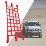 Cargo Net UTV auto katuse v&otilde;rkkiik v&otilde;rgust lastiv&otilde;rk Wrangleri jaoks JK JKU JL YJ TJ LJ 1987-2024+ auto aknaklaasi v&otilde;rk punane