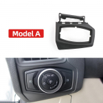 Esitulede l&uuml;liti raam Ford Focus AUTO jaoks Siseaksessuaarid Focus Autole Eesmise armatuurlaua lambi l&uuml;liti kate Liist 2012-2018